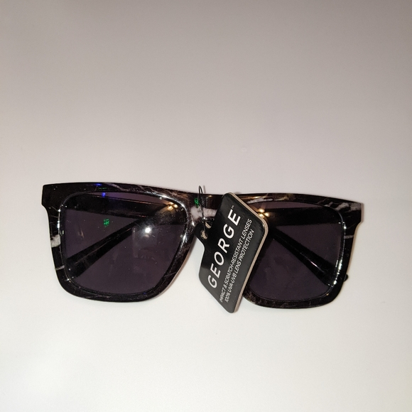 Nwt George black fashion sunglasses - Picture 8 of 10